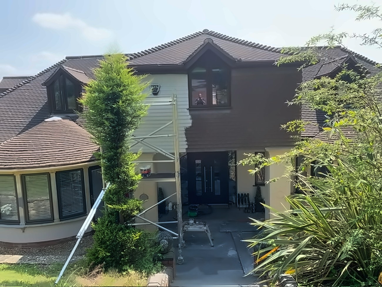 Hillside house – before