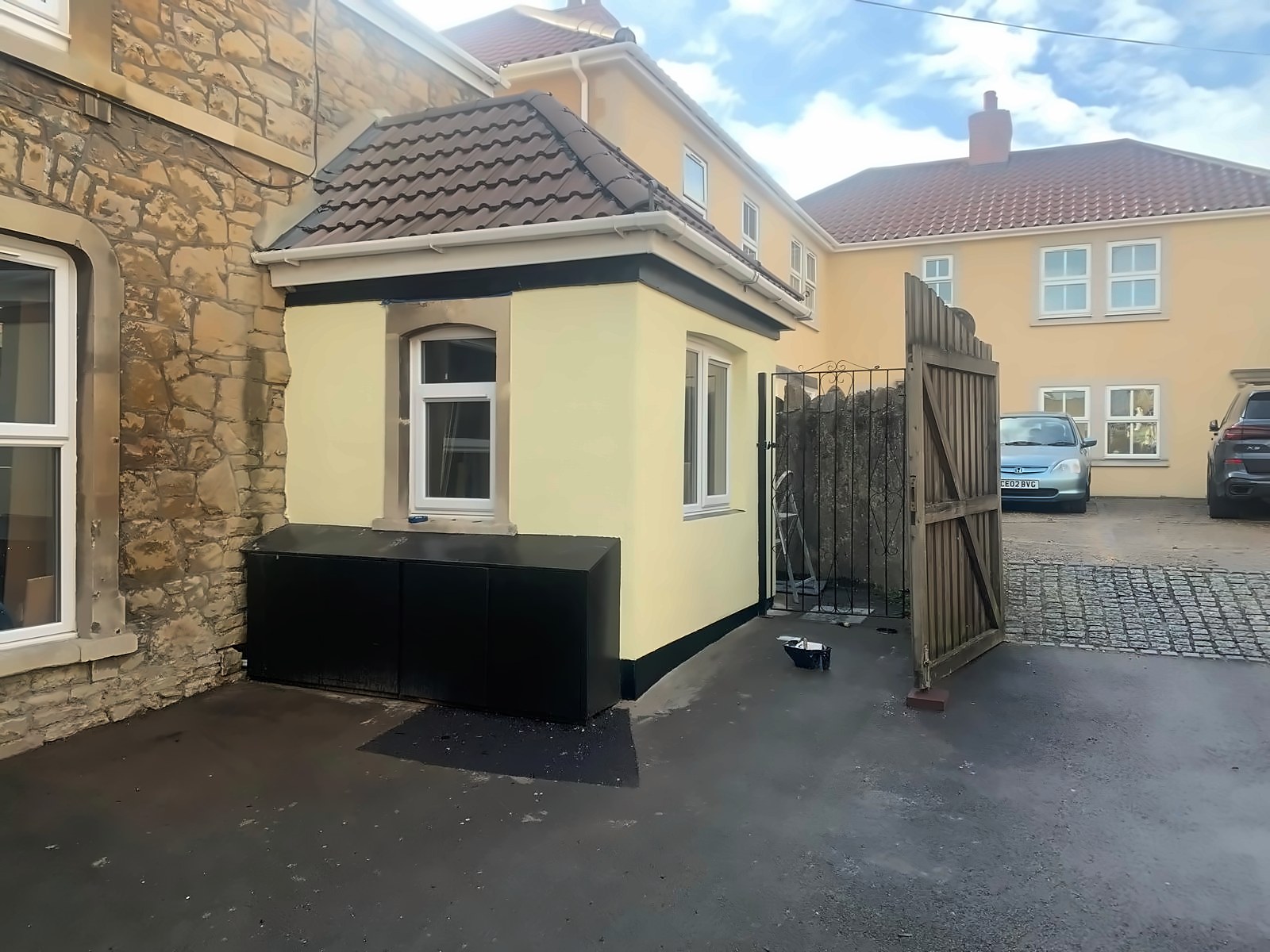 Garden annexe – after